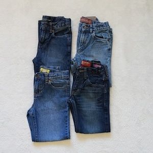 SOLD 4 pair of boy jeans